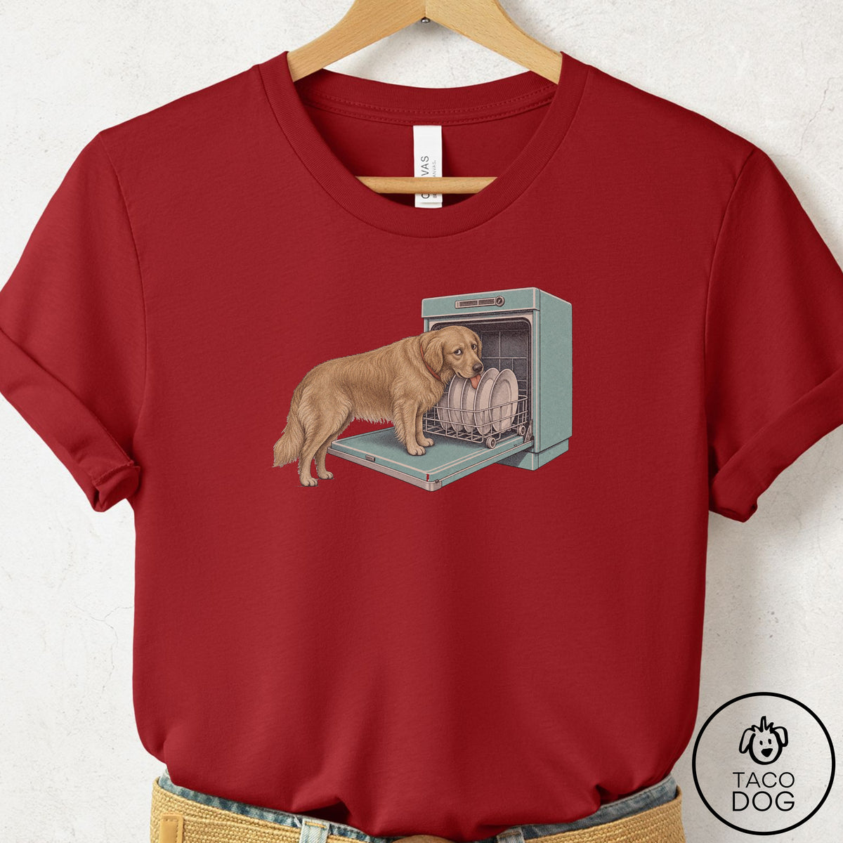 Golden Retriever Lower Rack T-Shirt