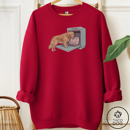 Golden Retriever Lower Rack Sweatshirt