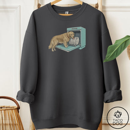Golden Retriever Lower Rack Sweatshirt