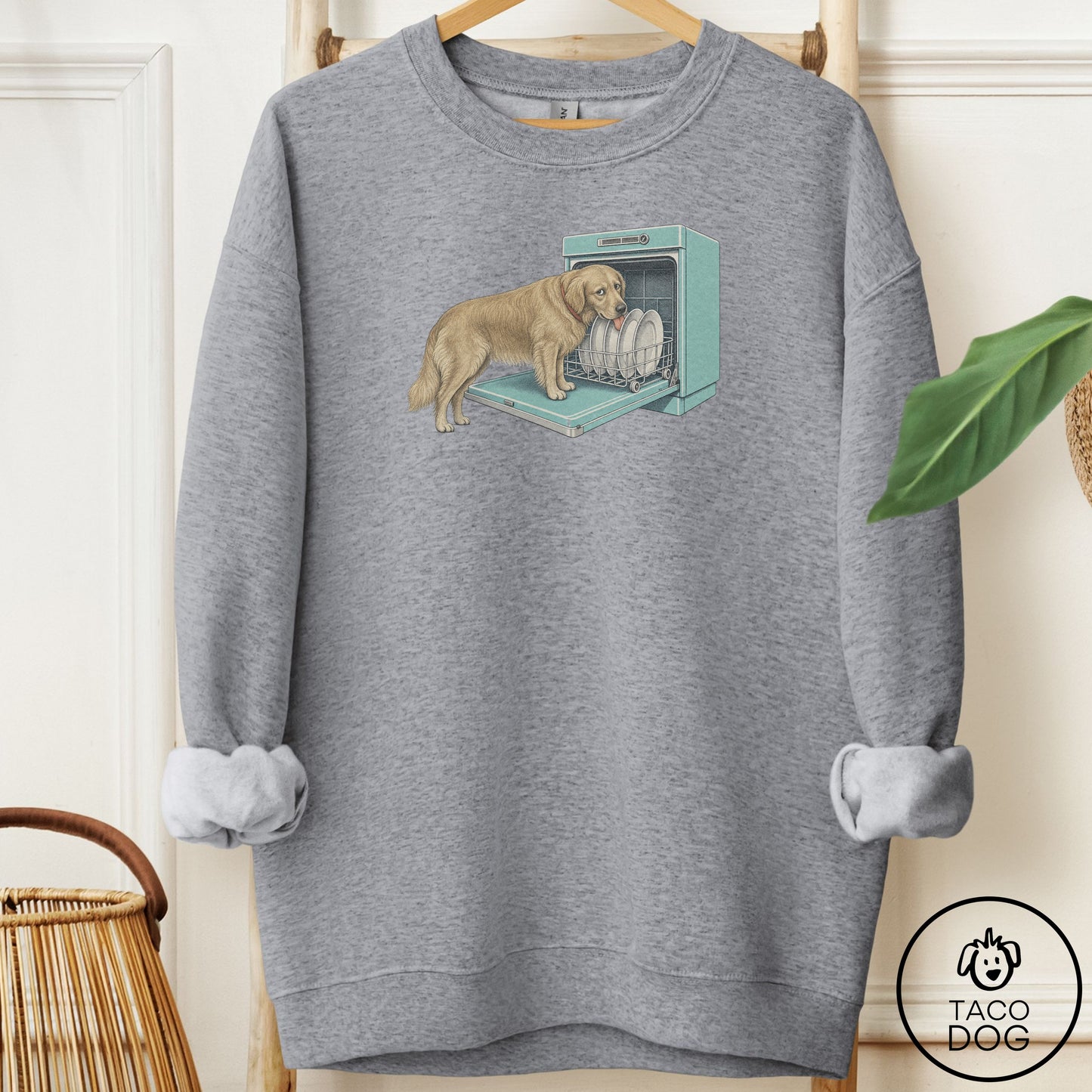 Golden Retriever Lower Rack Sweatshirt