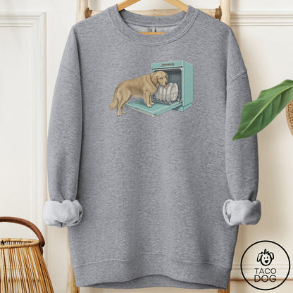 Golden Retriever Lower Rack Sweatshirt
