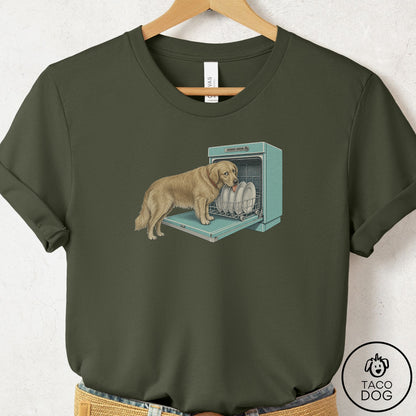 Golden Retriever Lower Rack T-Shirt