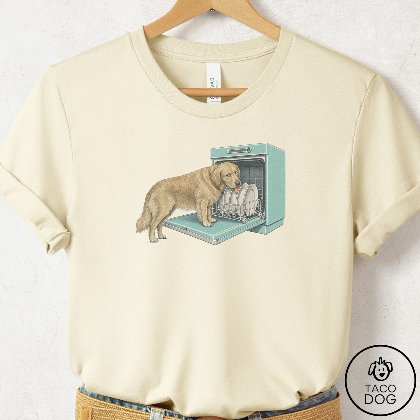 Golden Retriever Lower Rack T-Shirt
