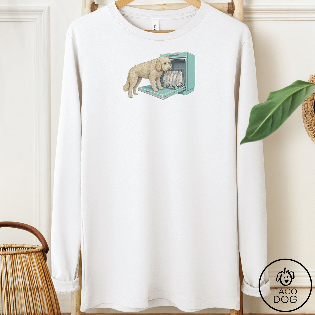 Doodle Lower Rack Long Sleeve Tee