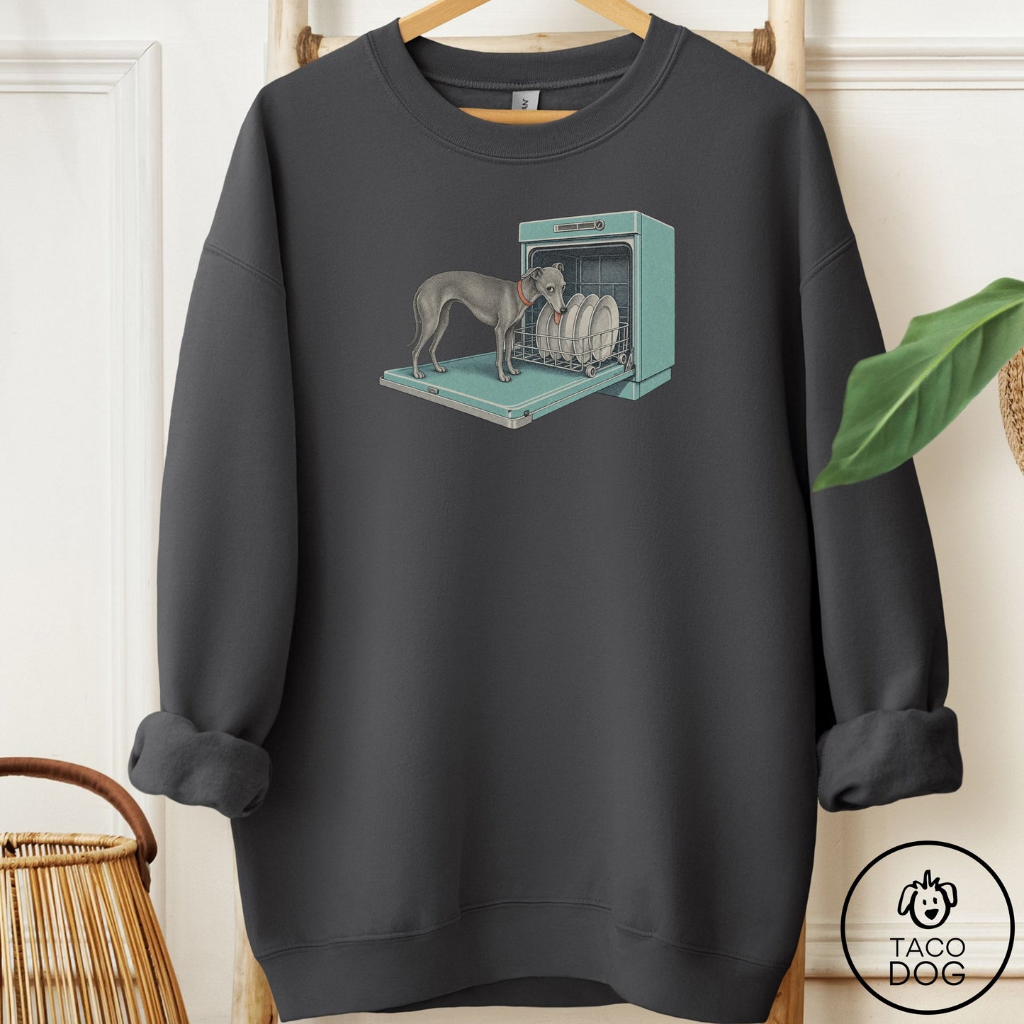 Italian Greyhound Whippet Lower Rack Sweatshirt