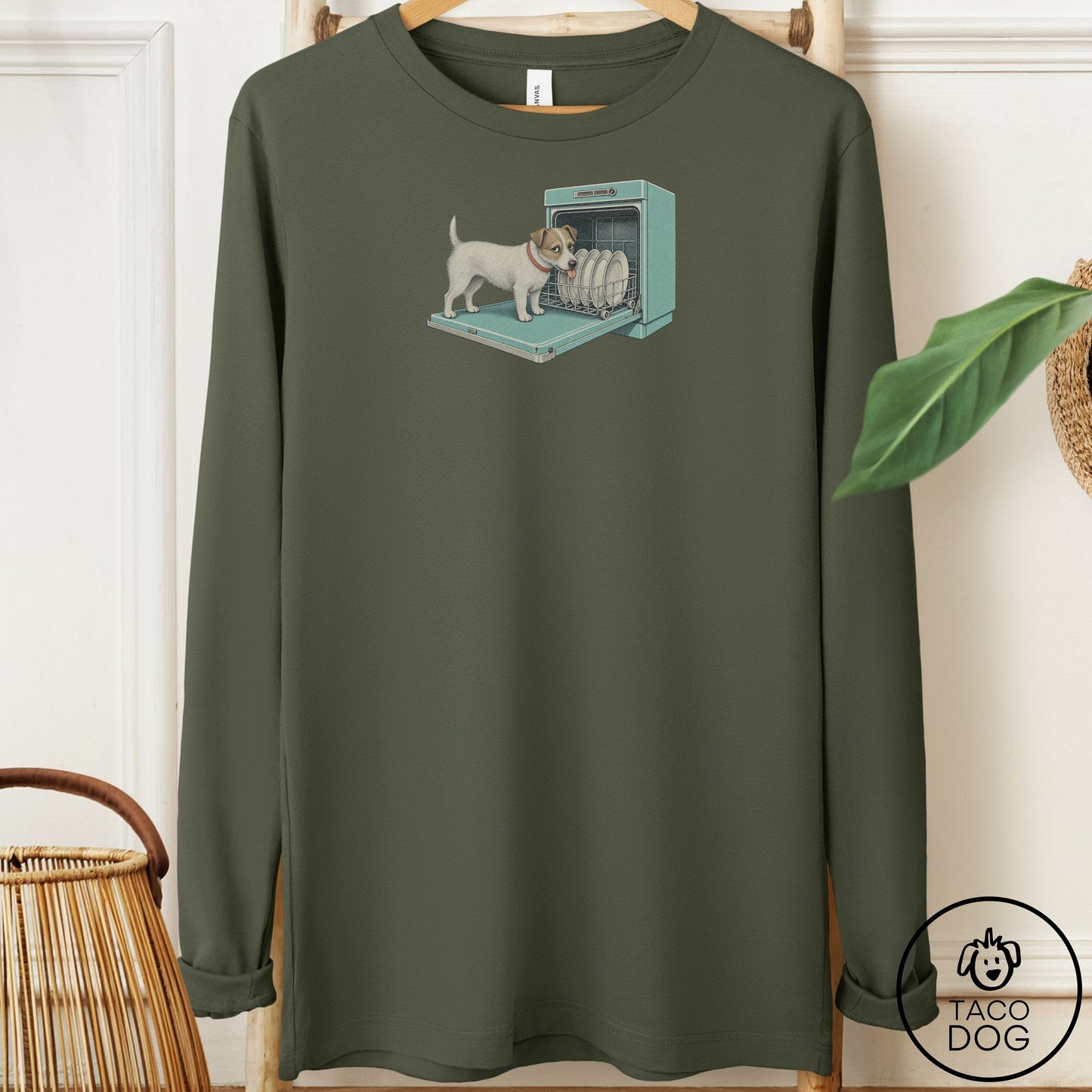 Jack Russell Lower Rack Long Sleeve Tee