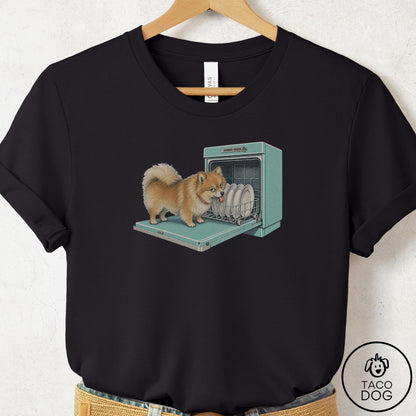 Pomeranian Lower Rack T-Shirt