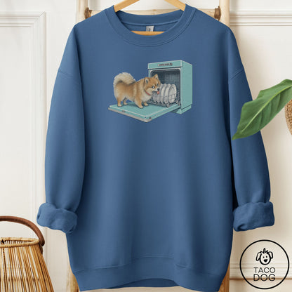 Pomeranian Lower Rack Sweatshirt