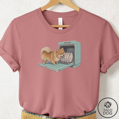 Pomeranian Lower Rack T-Shirt
