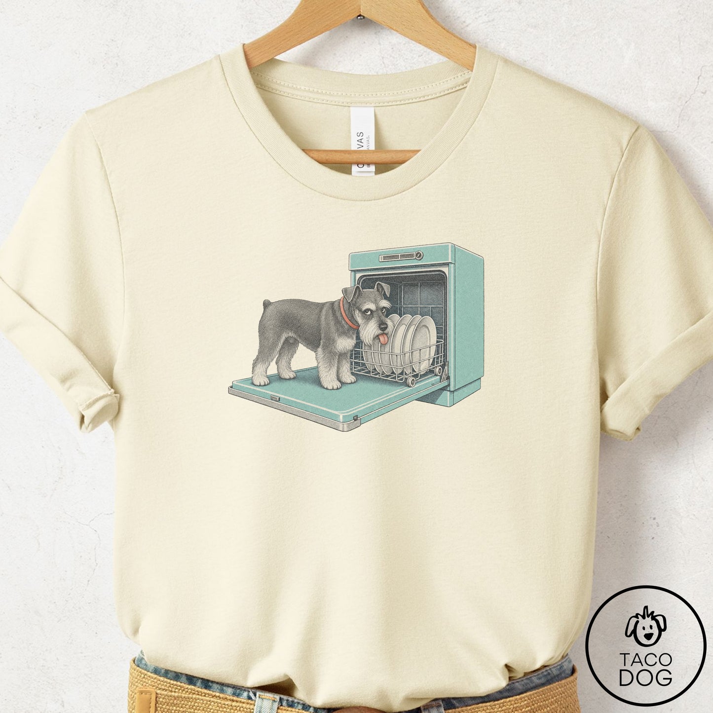 Schnauzer Lower Rack T-Shirt