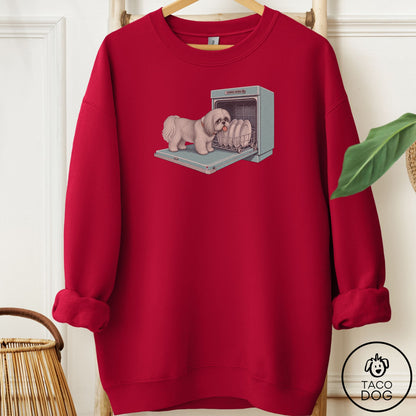 Shih Tzu Lower Rack Sweatshirt