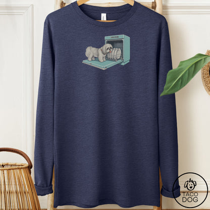 Shih Tzu Lower Rack Long Sleeve Tee
