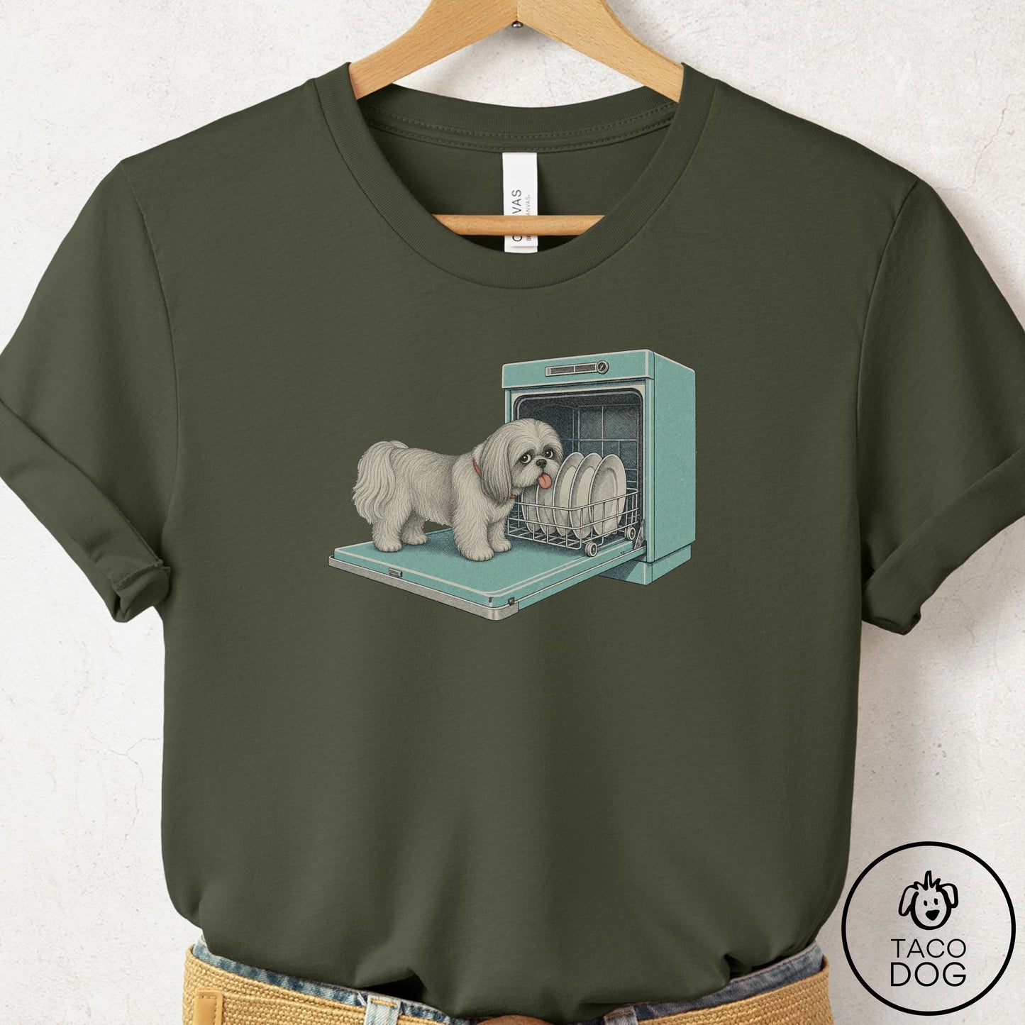 Shih Tzu Lower Rack T-Shirt