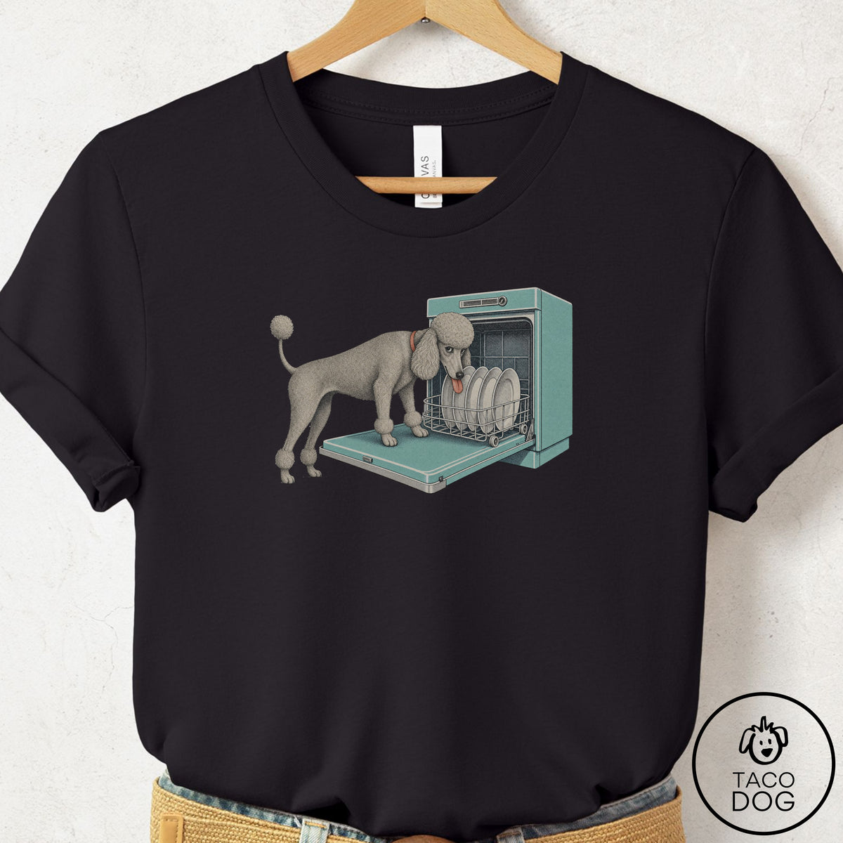 Poodle Lower Rack T-Shirt