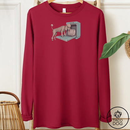 Poodle Lower Rack Long Sleeve Tee