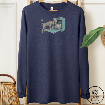 Poodle Lower Rack Long Sleeve Tee