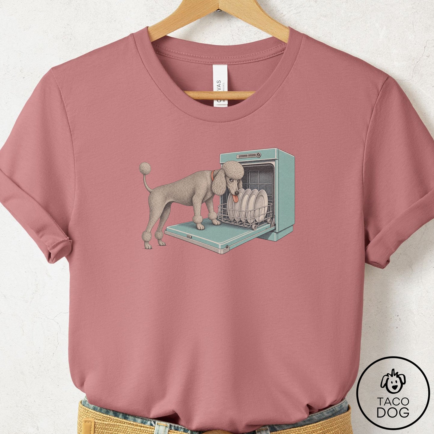 Poodle Lower Rack T-Shirt