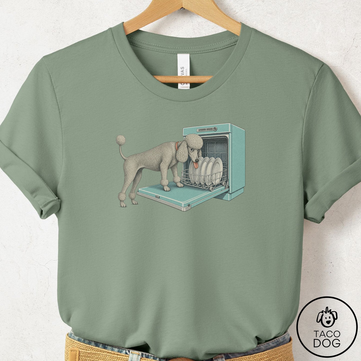 Poodle Lower Rack T-Shirt