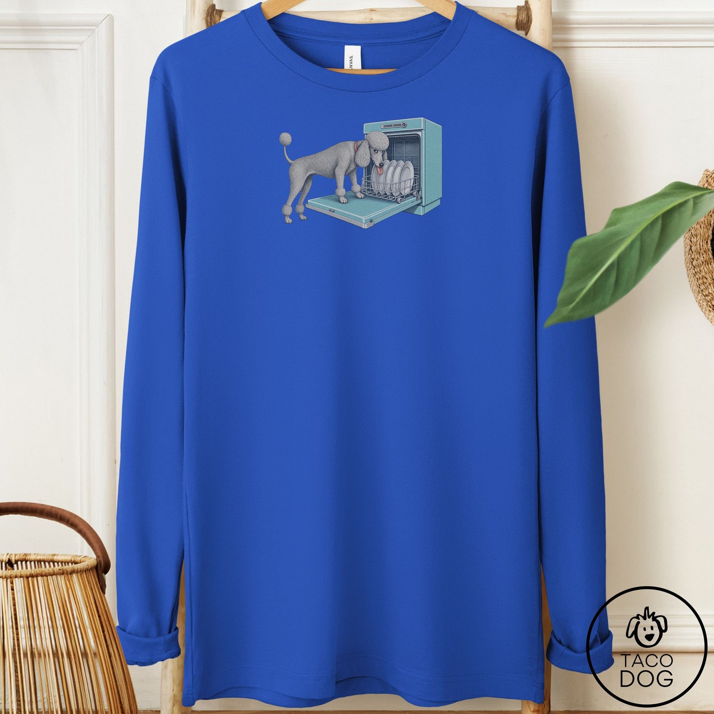 Poodle Lower Rack Long Sleeve Tee