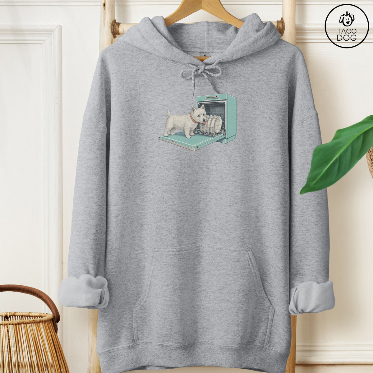 Westie Lower Rack Hoodie