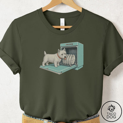 Westie Lower Rack T-Shirt