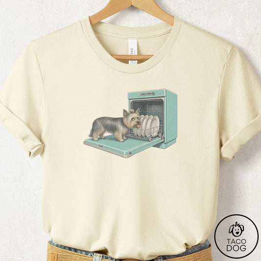 Yorkshire Terrier Yorkie Lower Rack T-Shirt