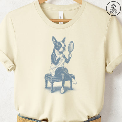 Boston Terrier Makeup T-Shirt