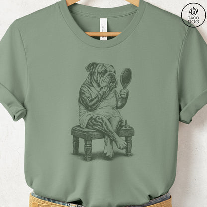 English Bulldog Makeup T-Shirt