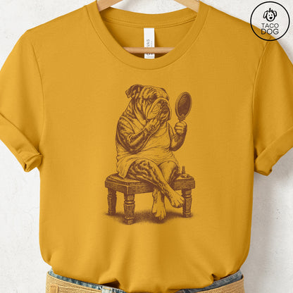 English Bulldog Makeup T-Shirt