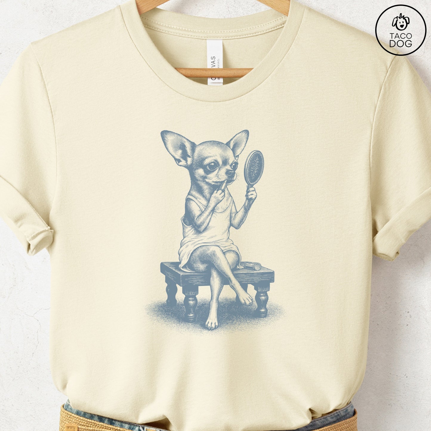 Chihuahua Makeup T-Shirt