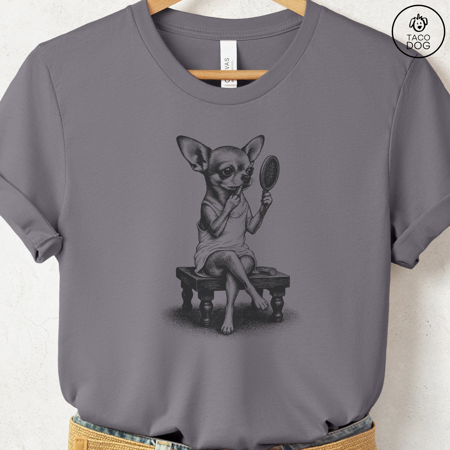 Chihuahua Makeup T-Shirt