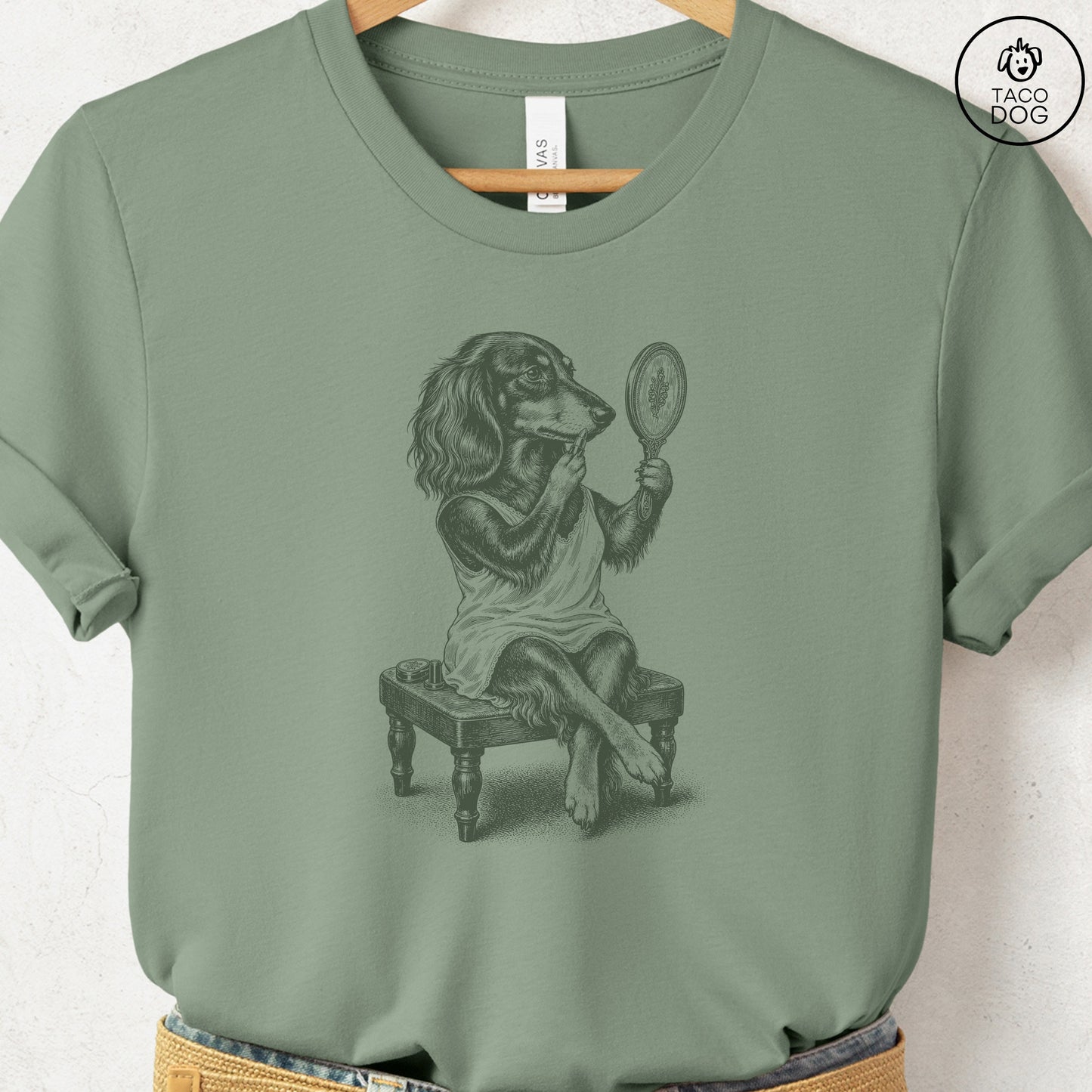 Dachshund Makeup T-Shirt