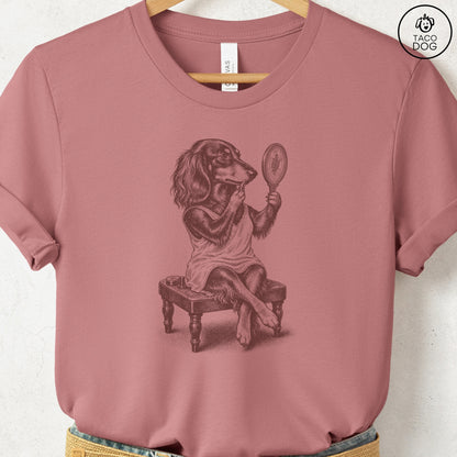 Dachshund Makeup T-Shirt