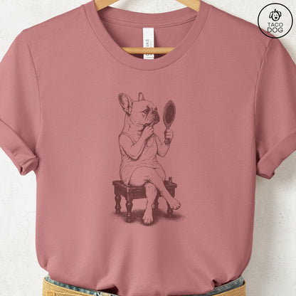 French Bulldog Frenchie Makeup T-Shirt