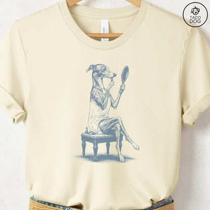 Italian Greyhound Whippet Makeup T-Shirt