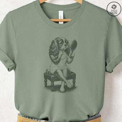 Cavalier King Charles Spaniel Makeup T-Shirt