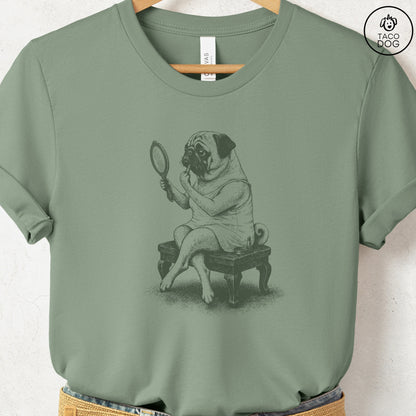 Pug Makeup T-Shirt