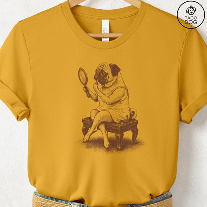 Pug Makeup T-Shirt