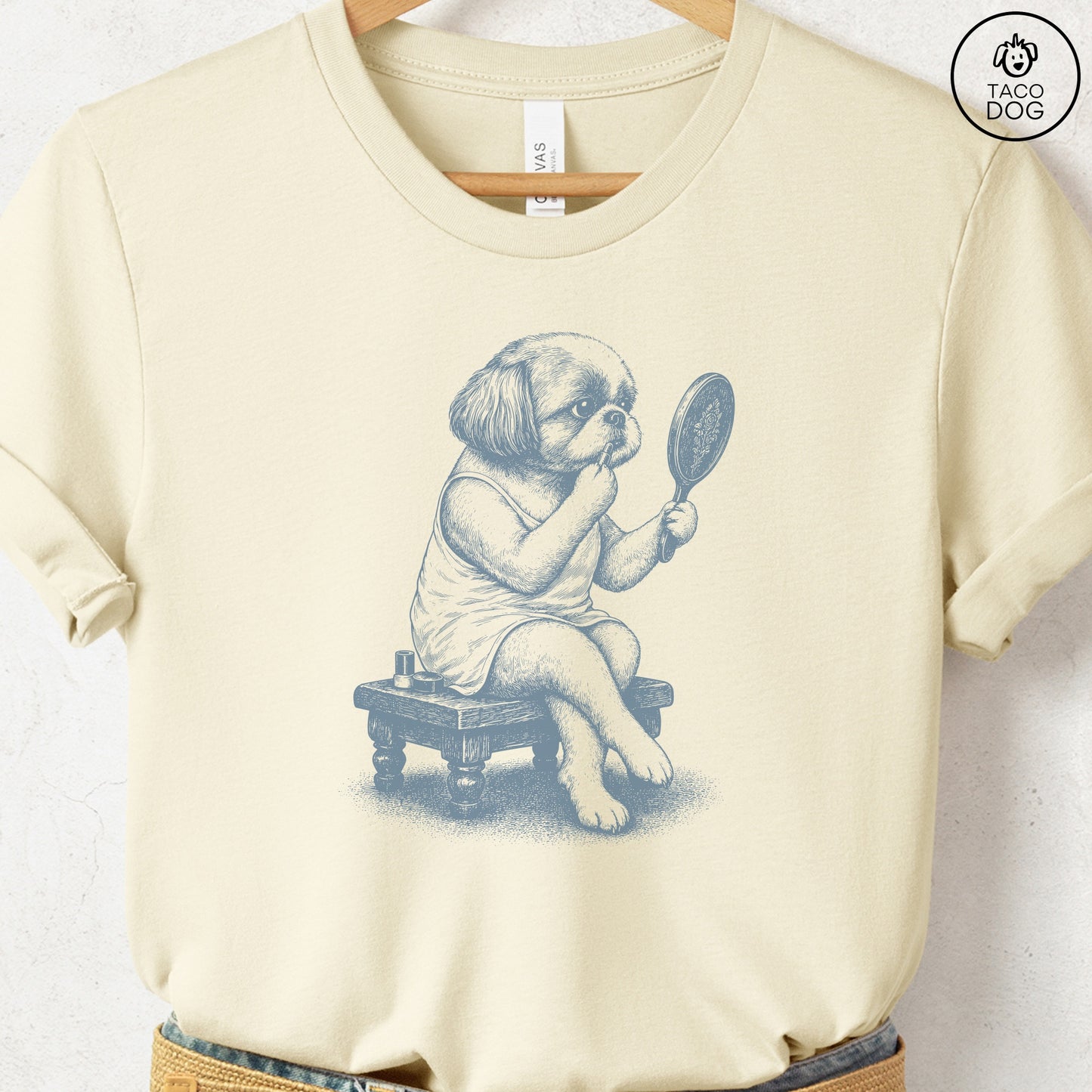 Shih Tzu Makeup T-Shirt