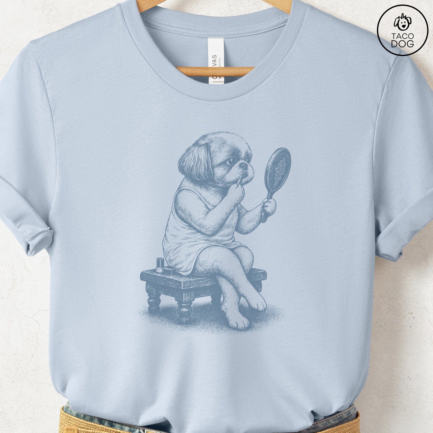 Shih Tzu Makeup T-Shirt