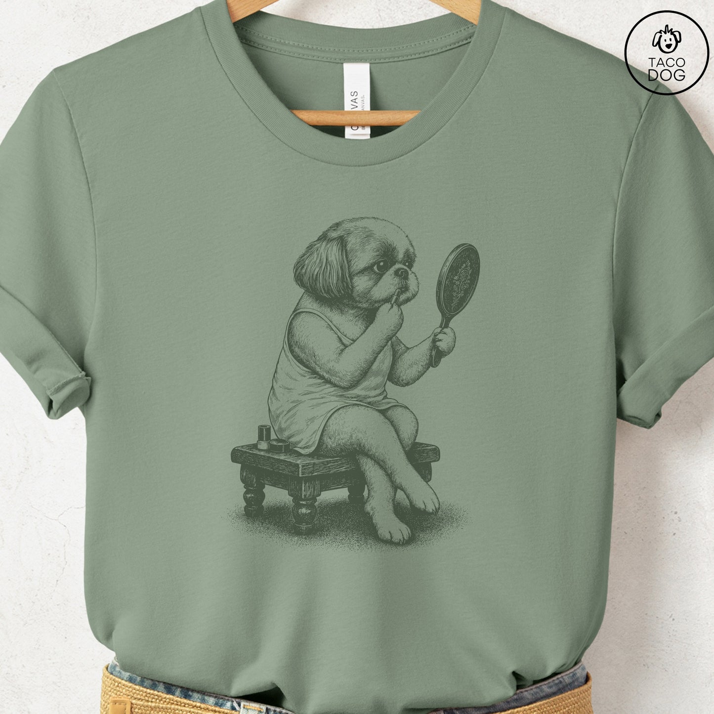 Shih Tzu Makeup T-Shirt
