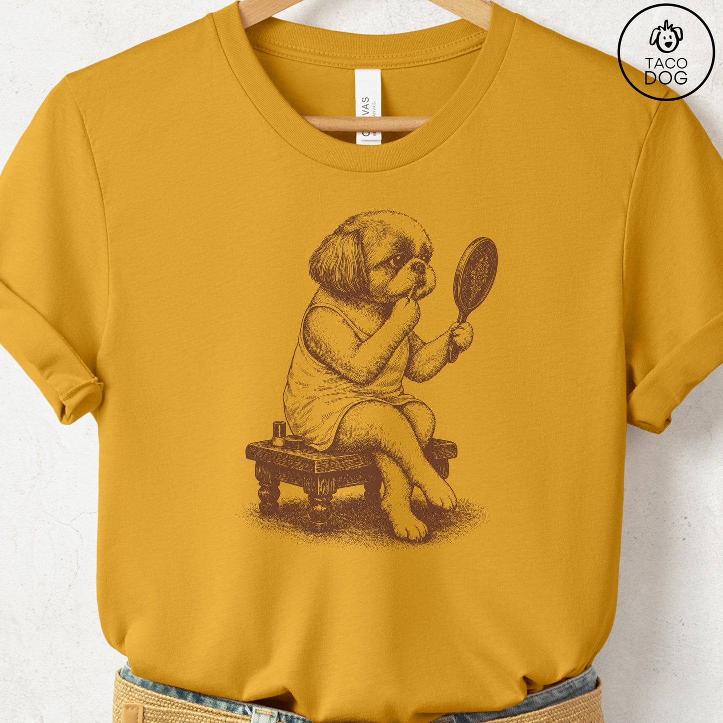 Shih Tzu Makeup T-Shirt