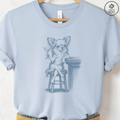 Chihuahua Martini T-Shirt