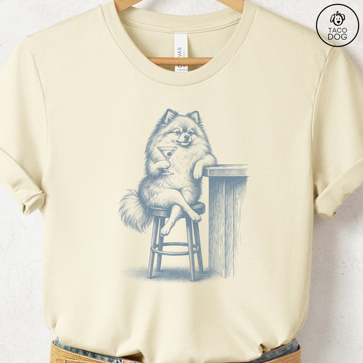 Pomeranian Martini T-Shirt