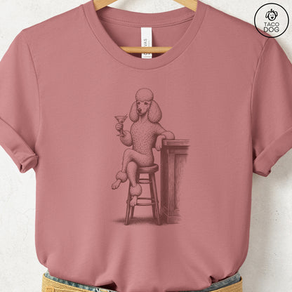 Poodle Martini T-Shirt