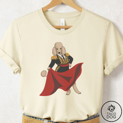Poodle Matador T-Shirt Natural Taco-Dog