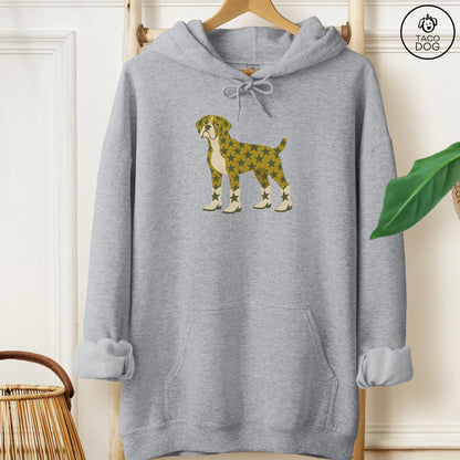 Boxer My Stars Hoodie Graphite Heather Taco-Dog
