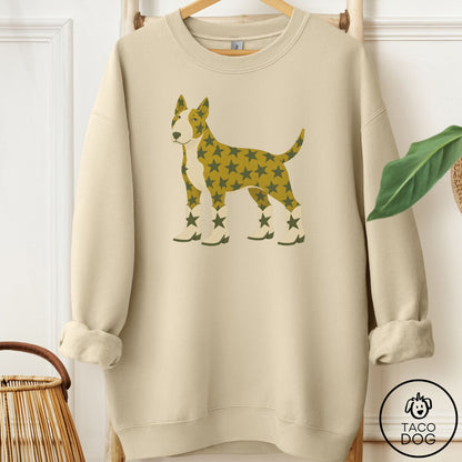 Bull Terrier My Stars Sweatshirt Sand Taco-Dog