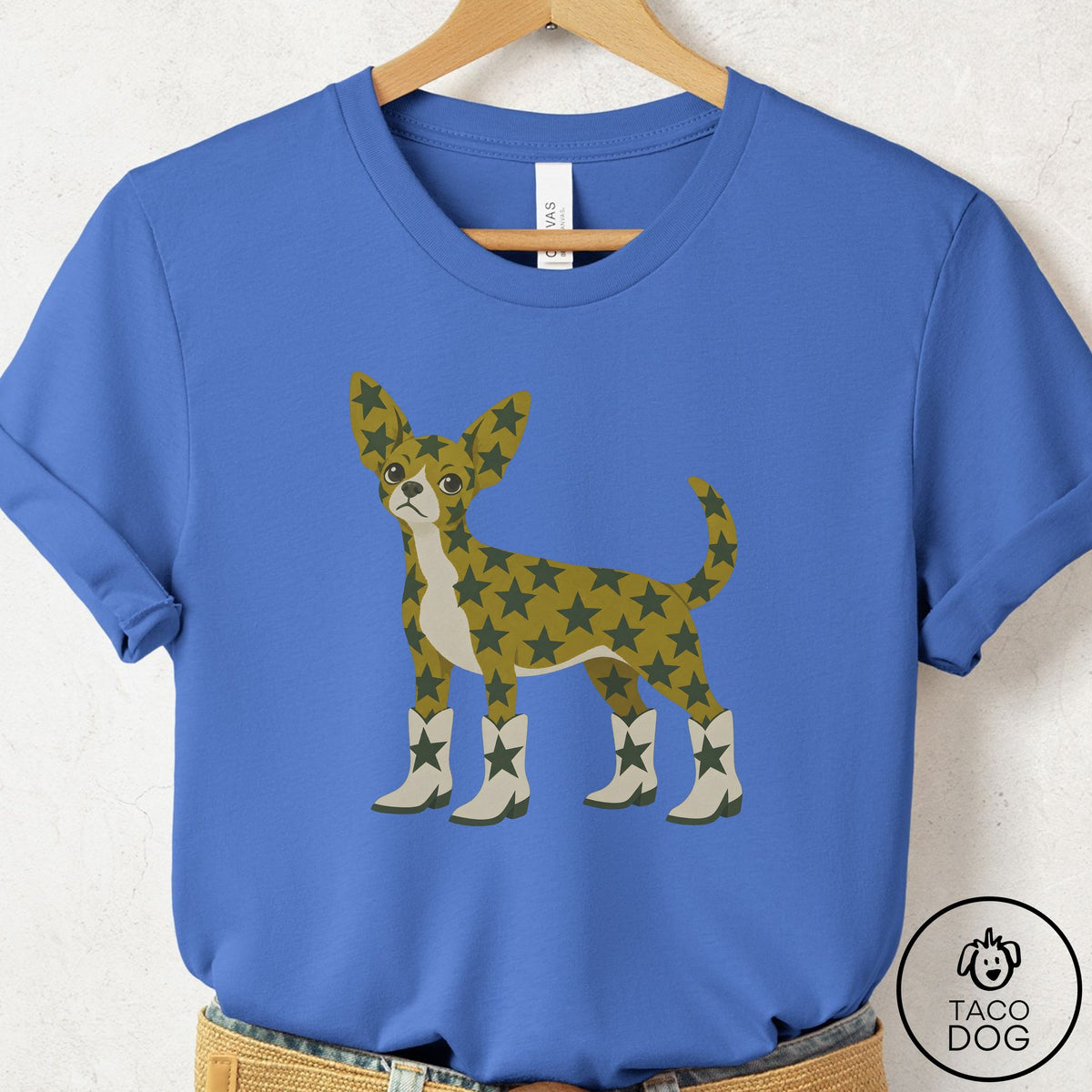 Chihuahua My Stars T-Shirt, design close-up