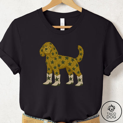 Doodle My Stars T-Shirt Black Taco-Dog